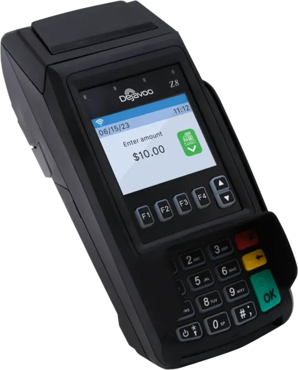 Dejavoo Z8 countertop payment terminal