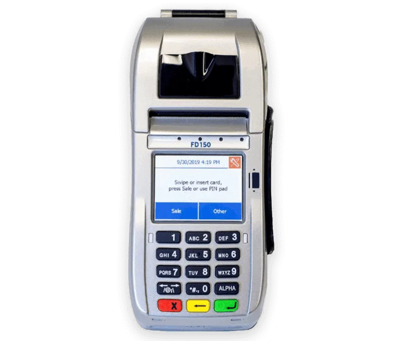 FD150 countertop payment terminal