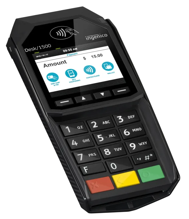 Ingenico Desk 1500 countertop payment device
